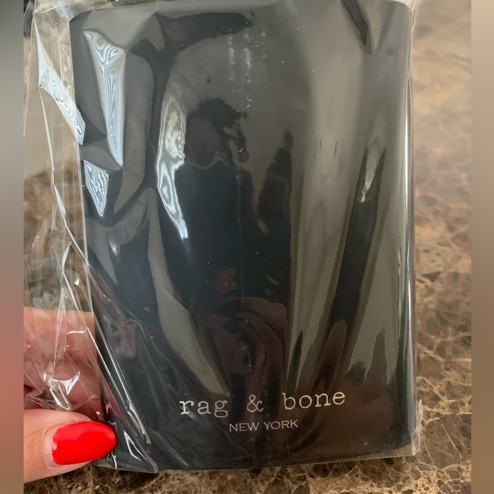 Rag & Bone Classic Black Stainless Steel Flask NWT